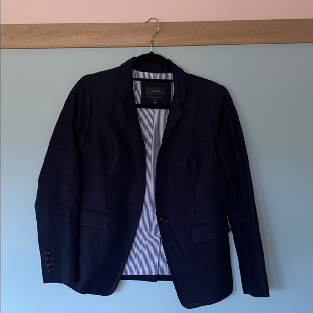 J. Crew Regent Linen Blazer